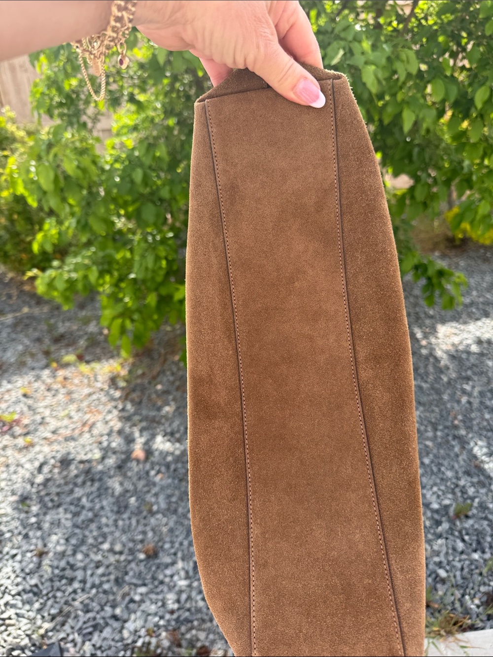 COACH BROOKLYN 39 SUEDE BAG - Picture 6 of 10